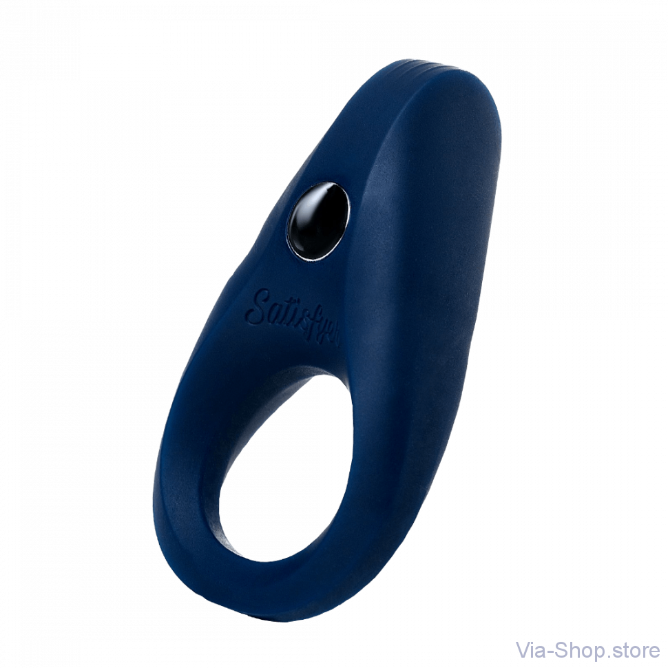Эрекционное кольцо на пенис Satisfyer Rings синее 7,5 см